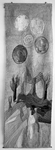87203 Afbeelding van een, door Lies Guntenaar, geborduurd wandkleed in het trappenhuis van de Dr. G. Bolkesteinschool ...